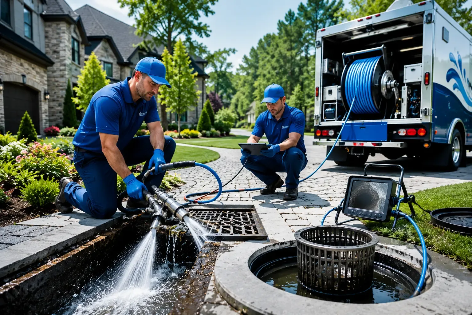 Local outdoor drain cleaning professionals in Cuddy, PA