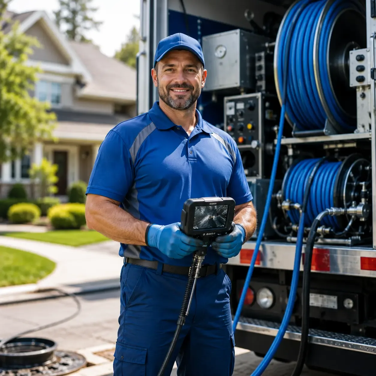 Local outdoor drain cleaning specialists in Cuddy, PA
